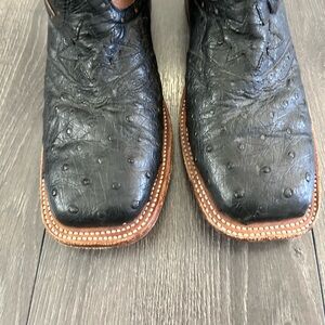 Cavenders Exotic Ostrich boots men’s 8D